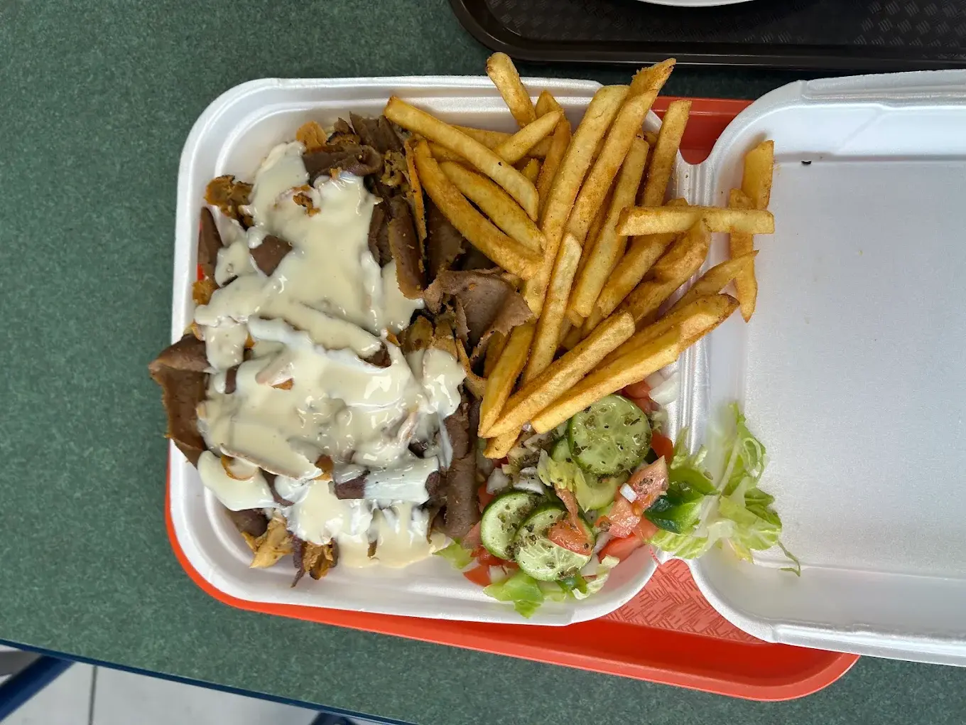 Best beef donair in Edmonton, AB